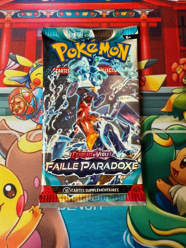 Booster scellé Faille Paradoxe Illustration Carchacrok Téracristal