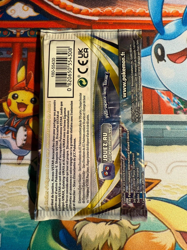 Booster scellé Stars Etincelantes Illustration Arceus