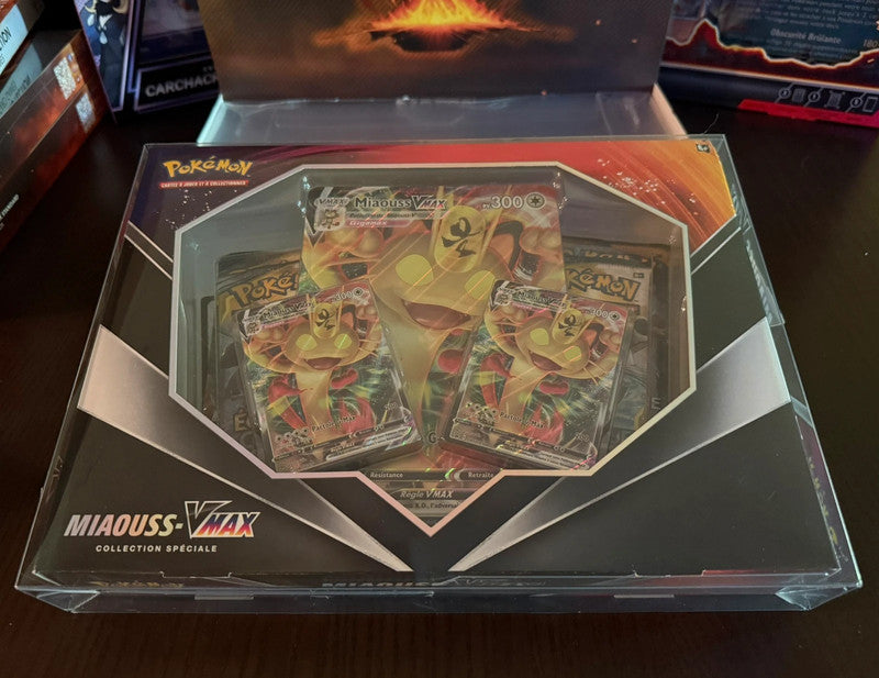 Phoenix Shield - Boite de Rangement - Protection SOUPLE pour Coffret Standard 4 Boosters Pokémon