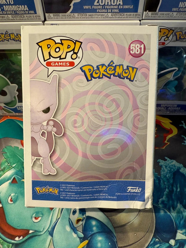 Pokemon - Figurine Funko POP - 9 cm - Mewtwo - Boîte abîmée