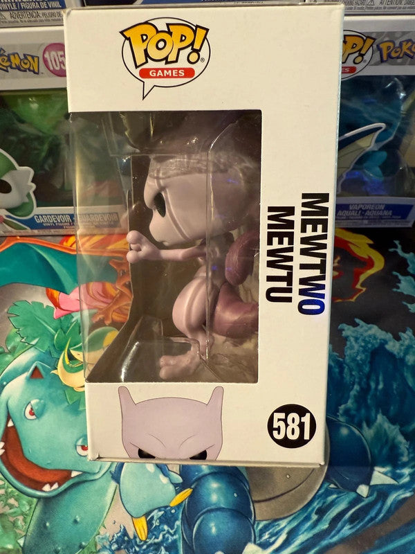 Pokemon - Figurine Funko POP - 9 cm - Mewtwo - Boîte abîmée