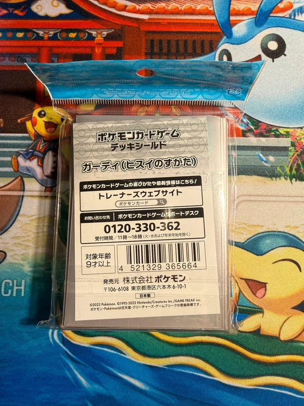 Sleeve Caninos de Hisui Pokémon center officielle