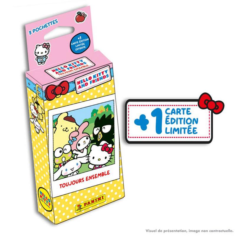 Panini - Blister de 3 boosters - Hello Kitty & Friends