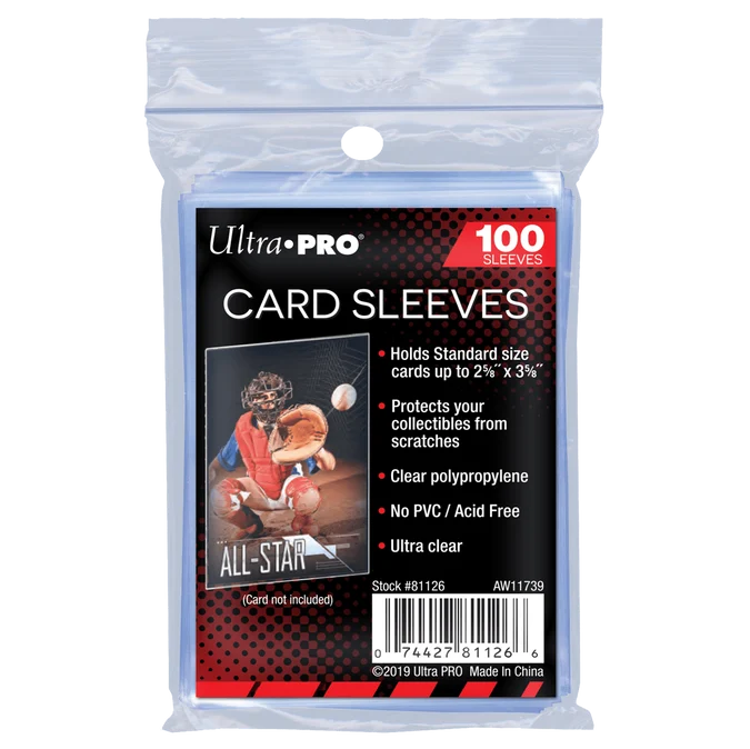 Sleeves - Ultra Pro - Standard x100 - Penny Sleeves Transparent