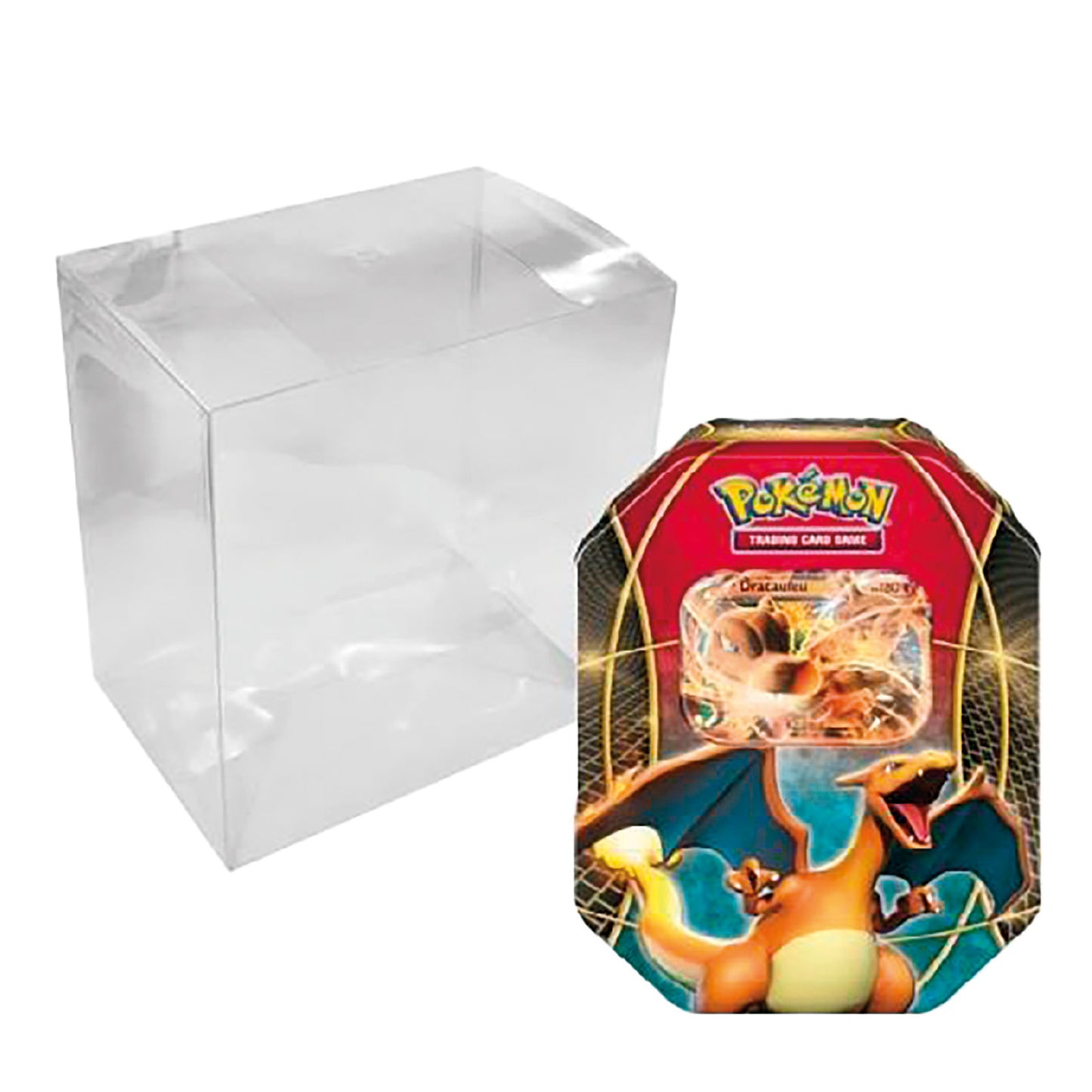 Phoenix Shield - Boite de Rangement X12 - Protections SOUPLES pour Pokébox Pokémon