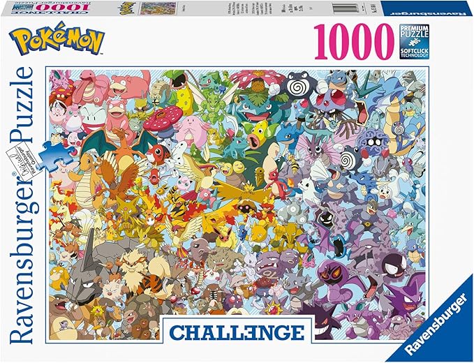 Pokémon Puzzle Ravensburger - XXL - 1000 pièces challenge
