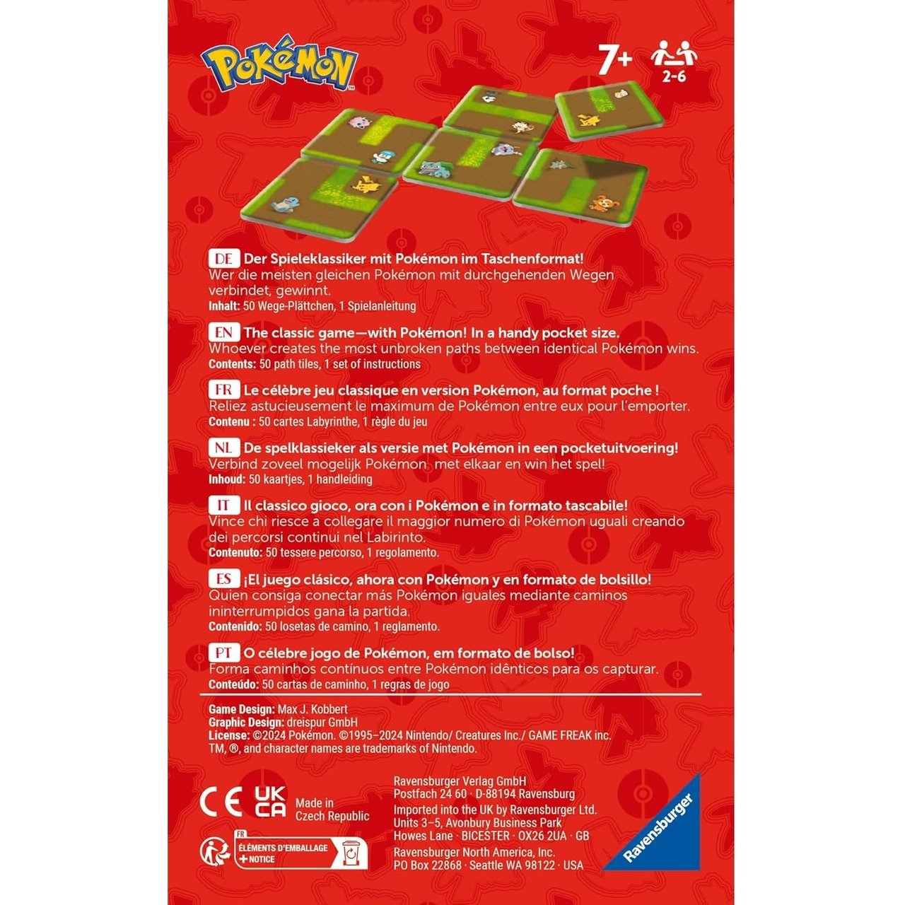Ravensburger - Jeu de Société - Labyrinthe Pokémon