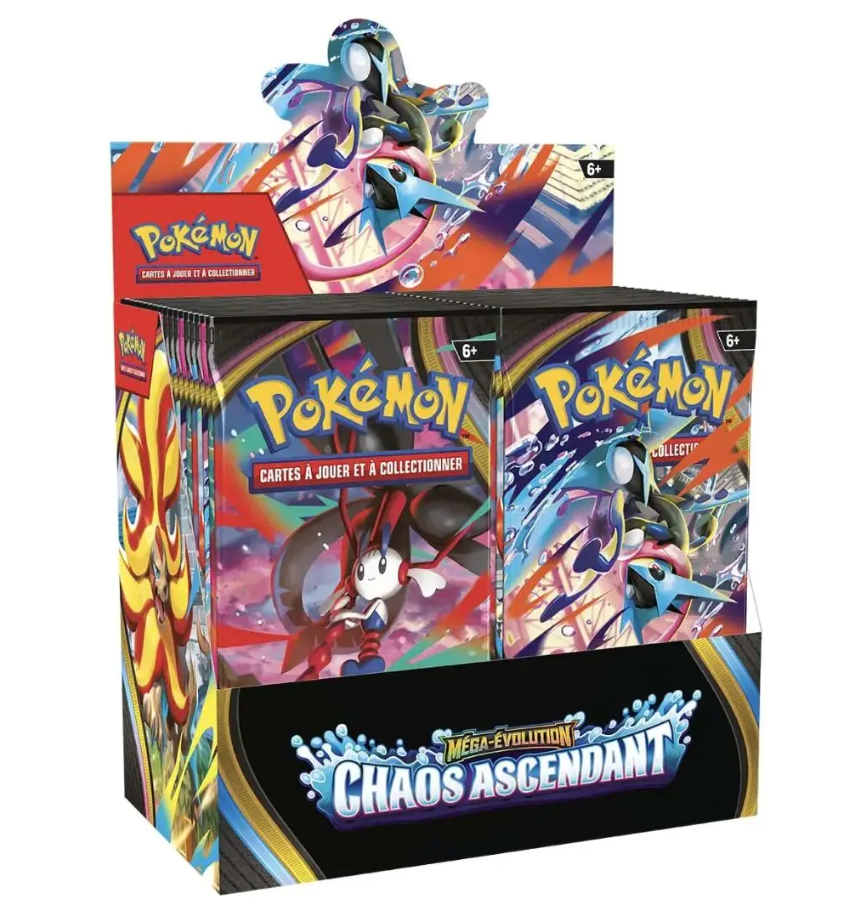 Display scellé Pokémon ME04 Chaos Ascendant