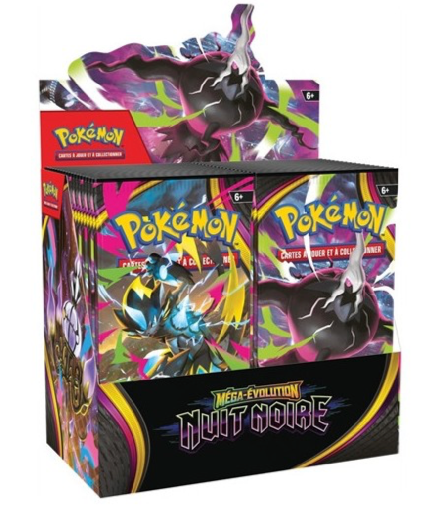 Display scellé Pokémon ME05 Nuit Noire