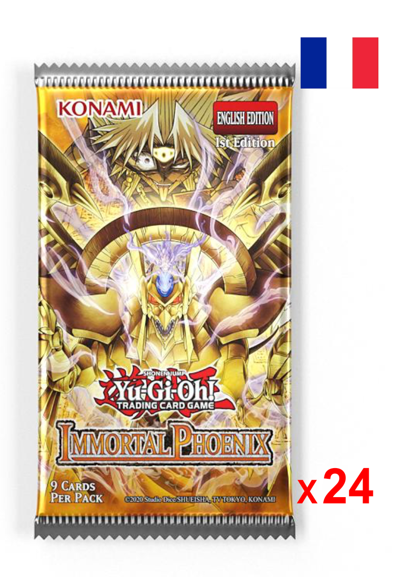 Yu-Gi-Oh! TCG - Boîte de 24 Boosters / Display - Immortal Phoenix - Français