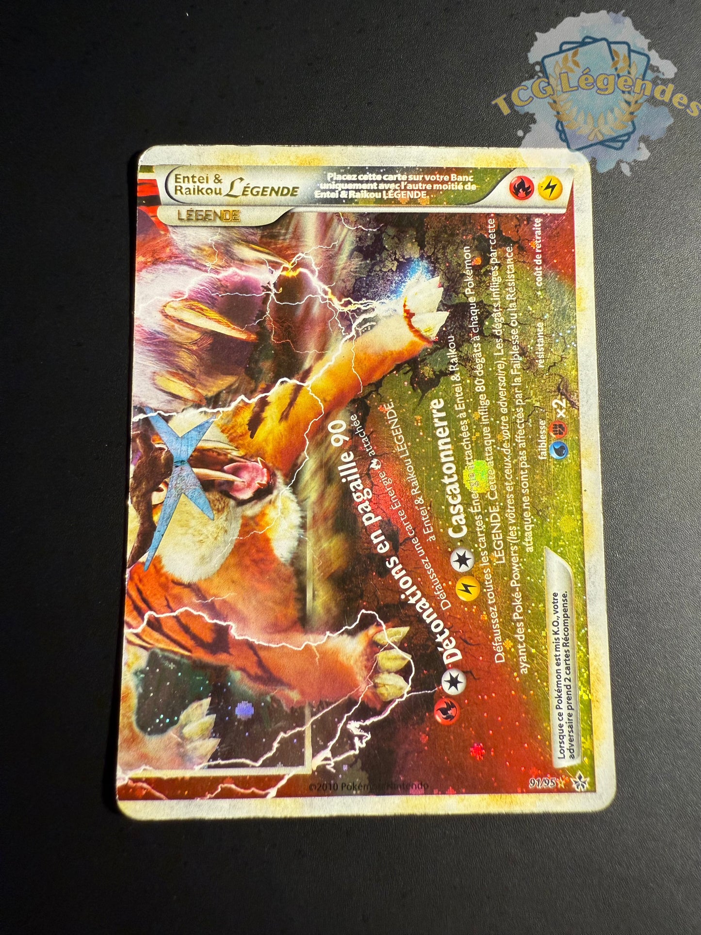 Suicune & Entei Légende 95/95