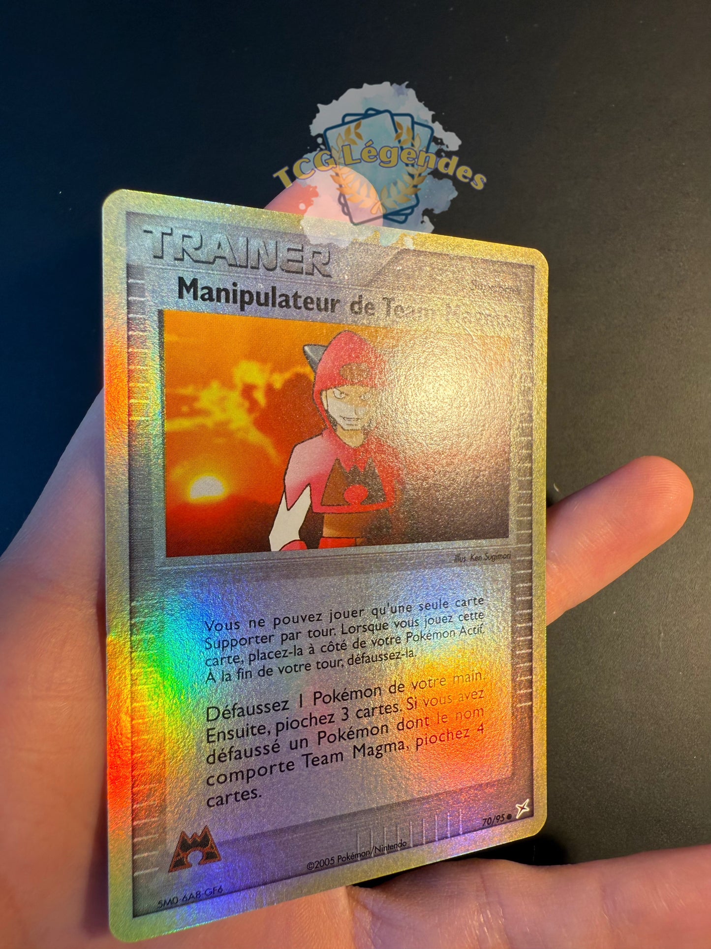 Manipulateur de Team Magma 70/95