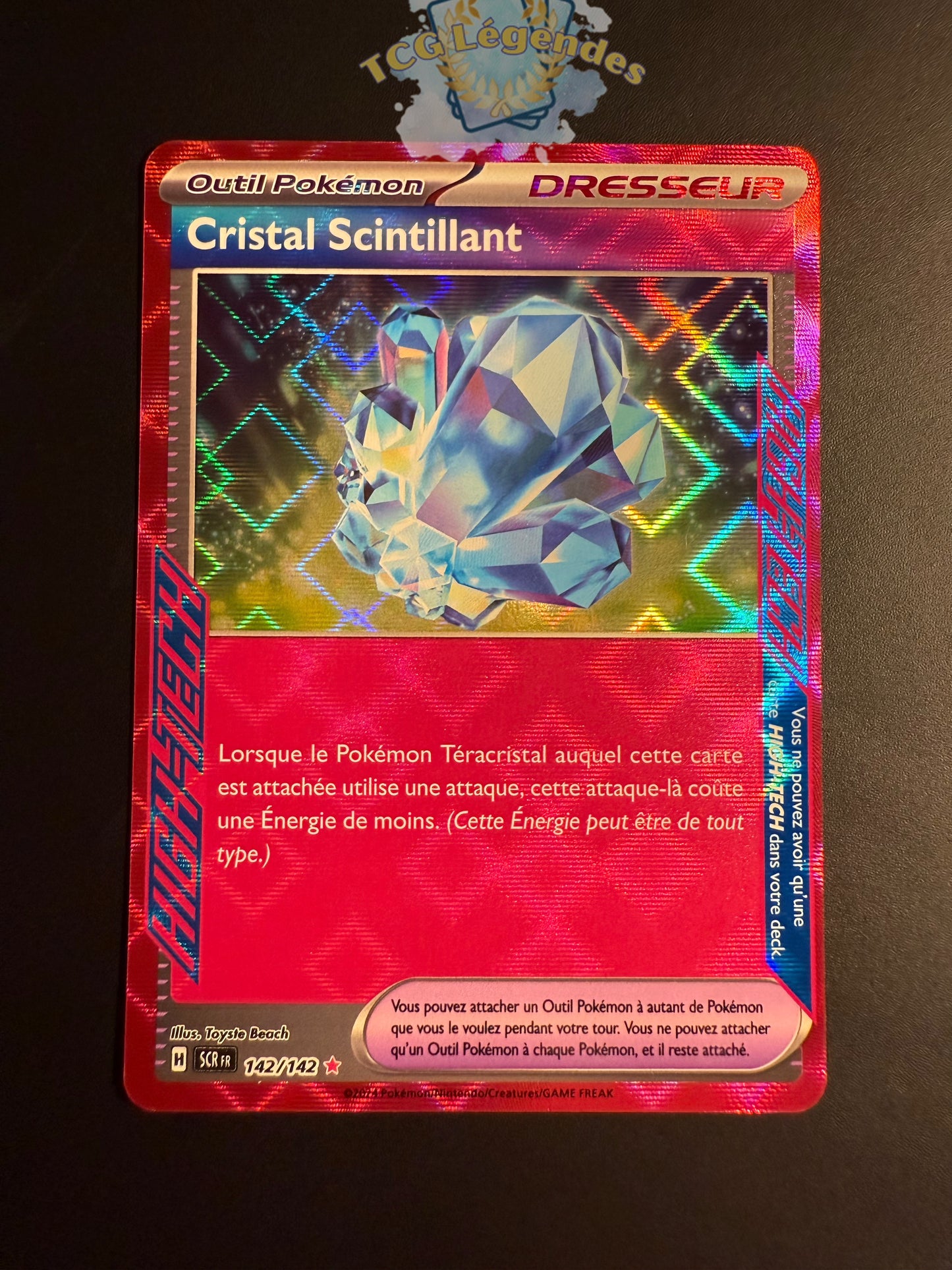 Cristal Scintillant 42/142