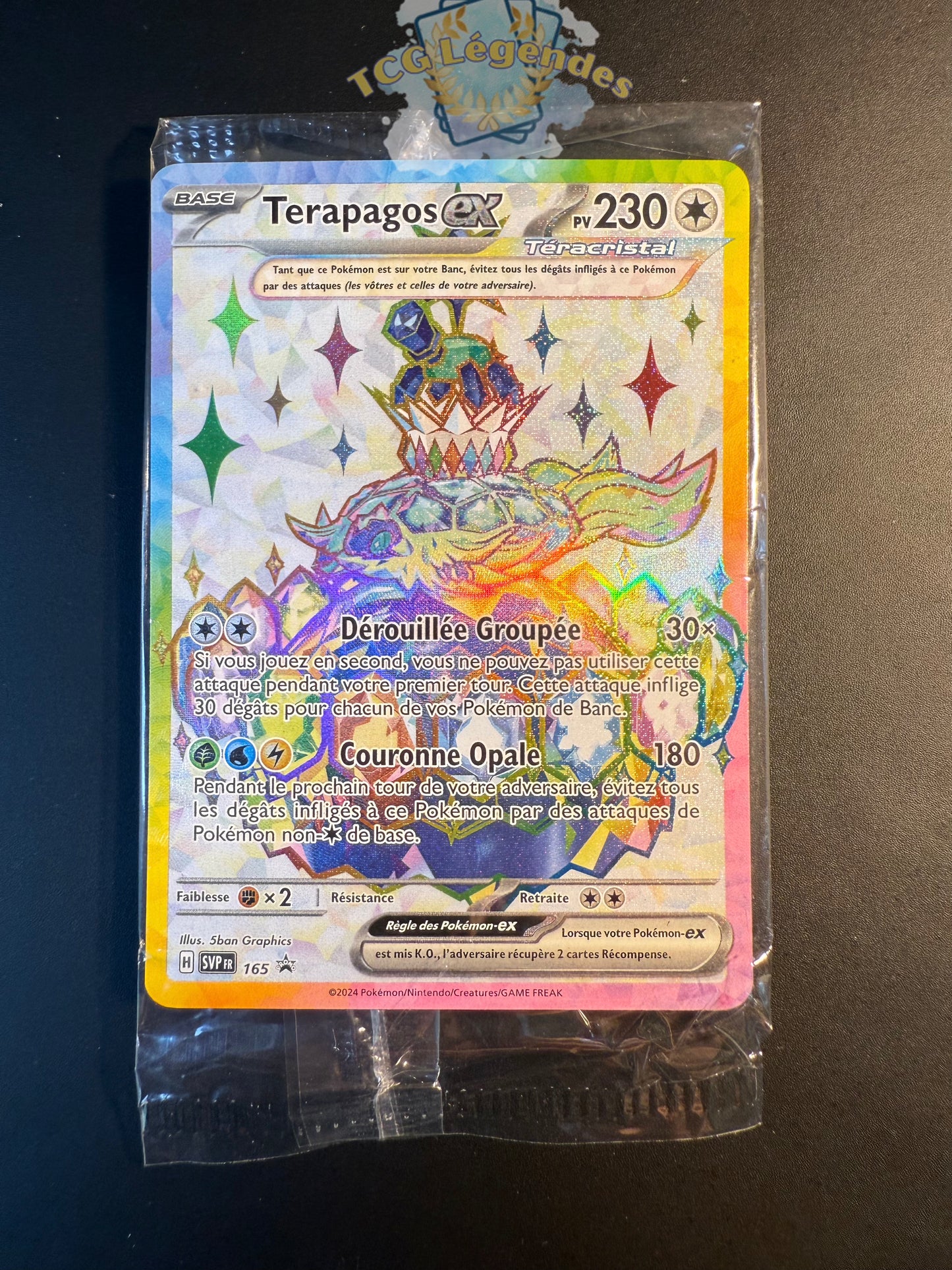 Terapagos ex SVP165 scellé