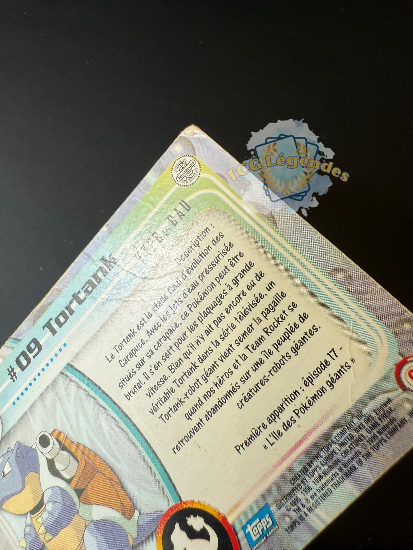 Tortank Holo Topps 09