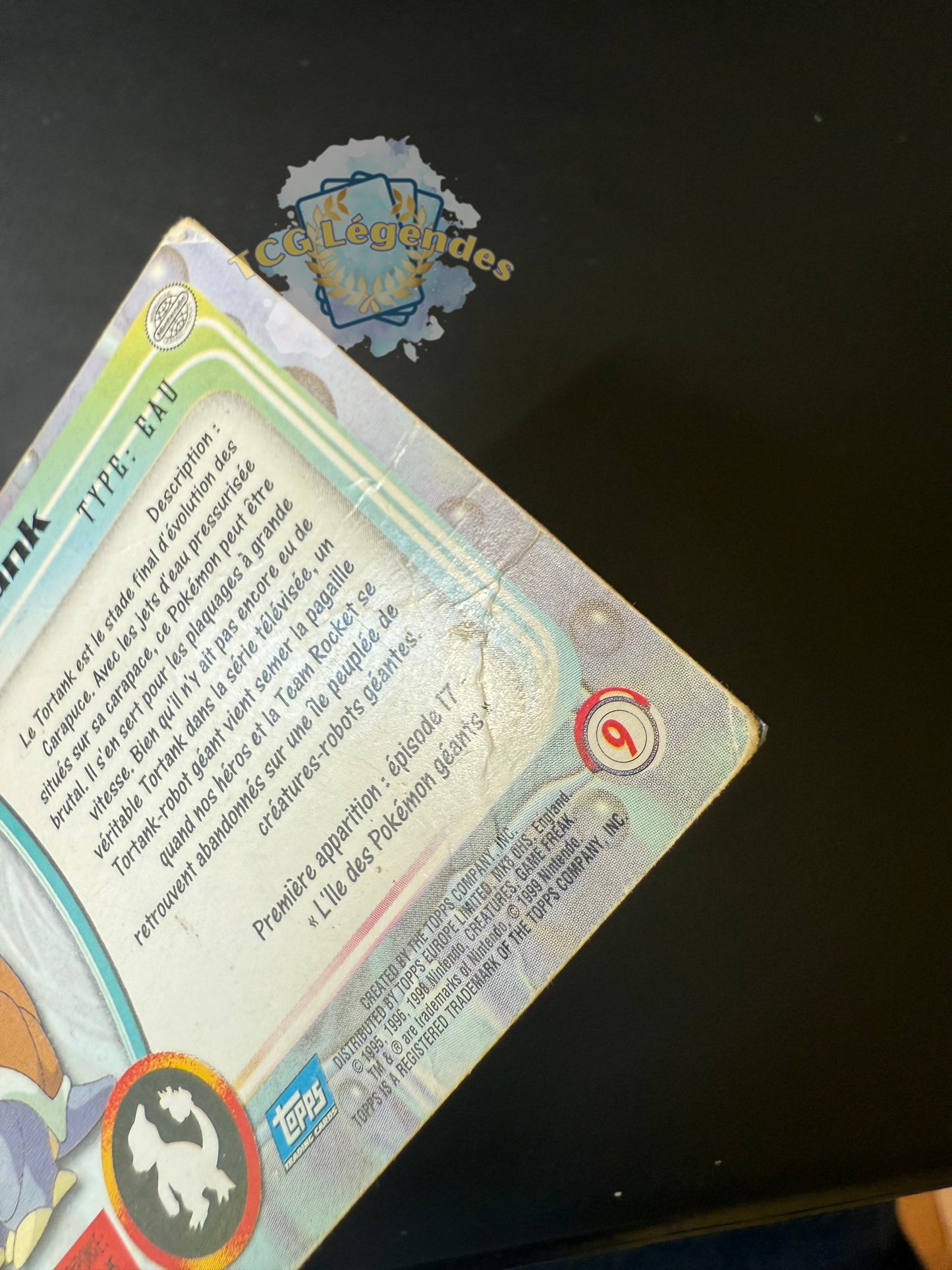 Tortank Holo Topps 09
