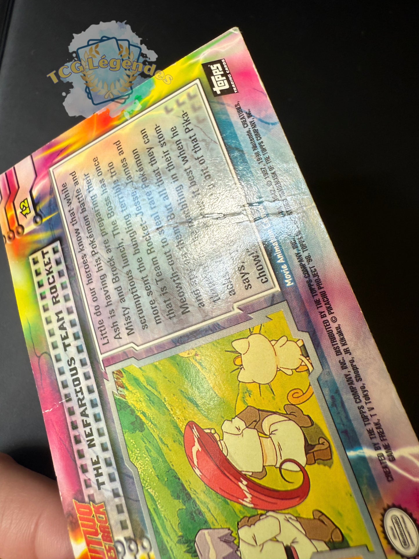 The Nefarious Team Rocket Topps 12
