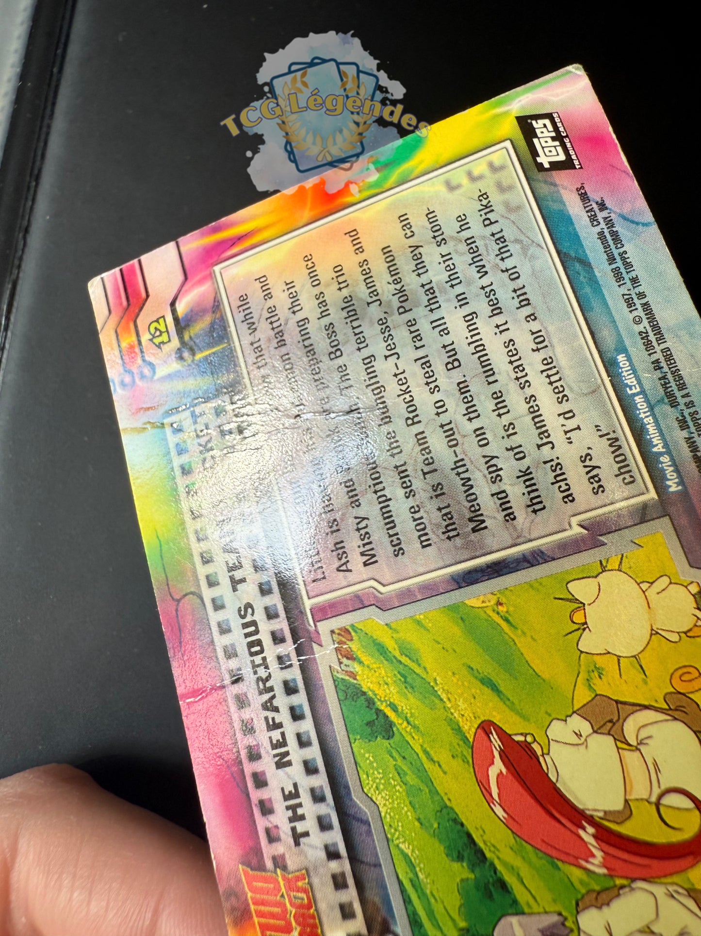 The Nefarious Team Rocket Topps 12