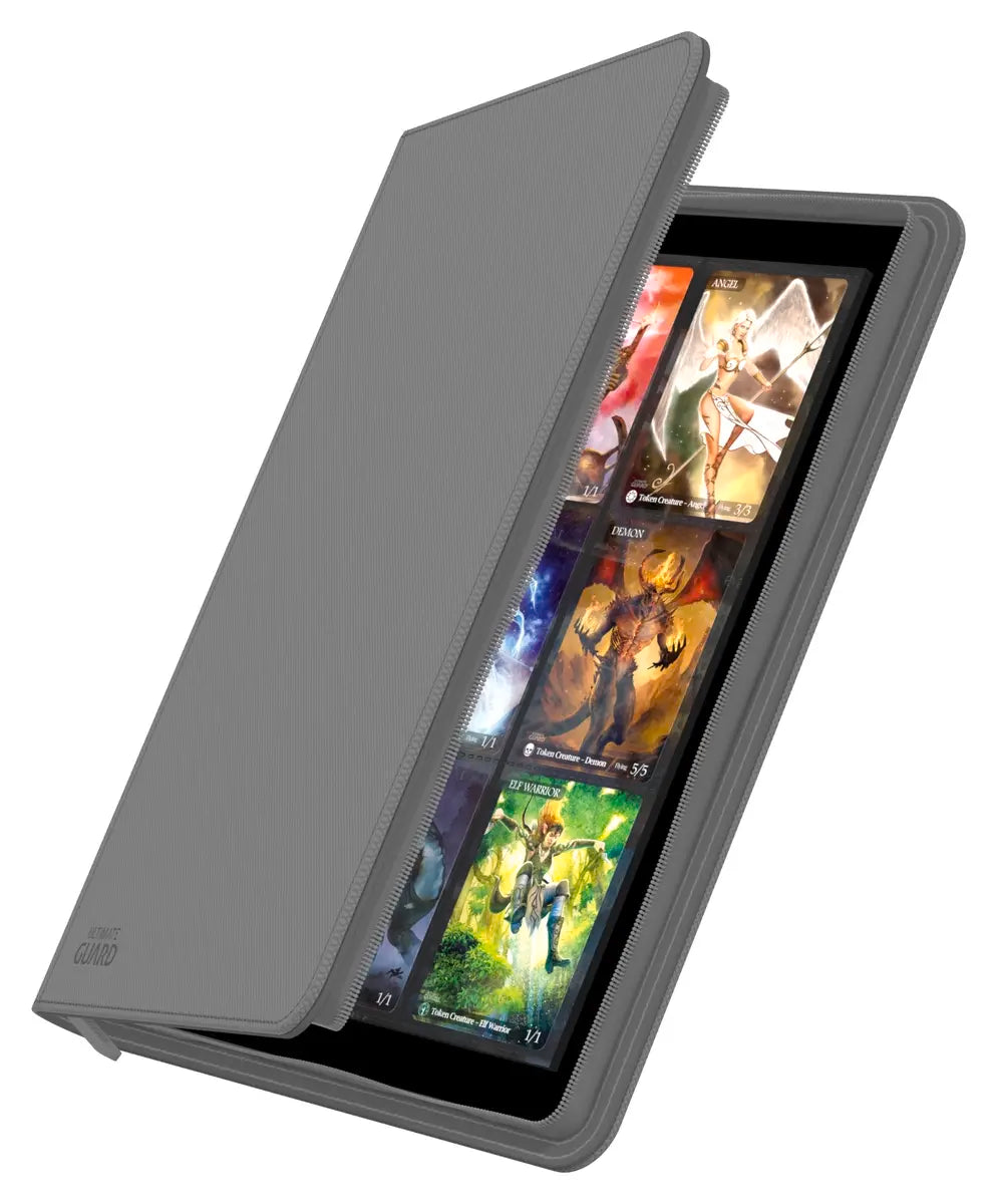 Portfolio Ultimate Guard - A4 18-Pocket Zipfolio Xenoskin - Gris 360