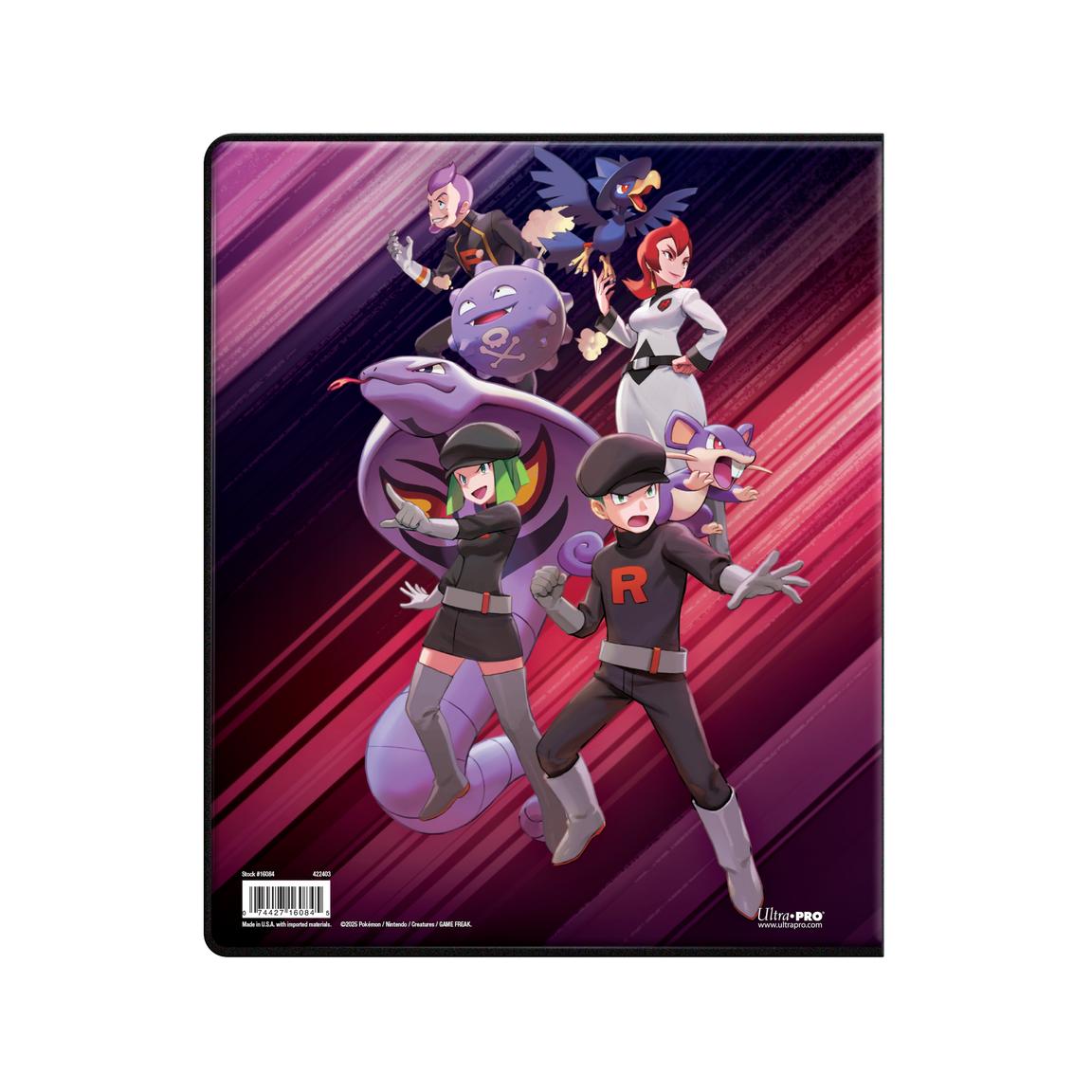 Ultra Pro - Portfolio 9 Cases - A4 Édition Rivalités Destinées - Mewtwo de Giovanni