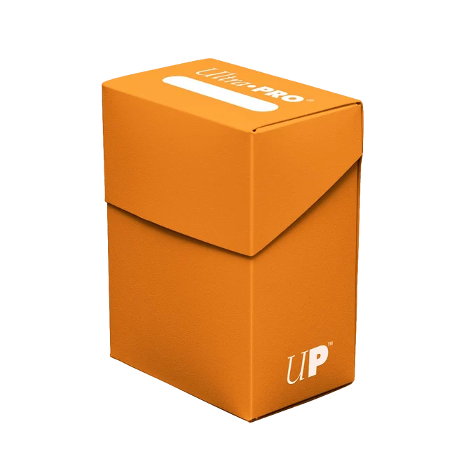 Ultra Pro - Deck Box Solid 80+ Orange