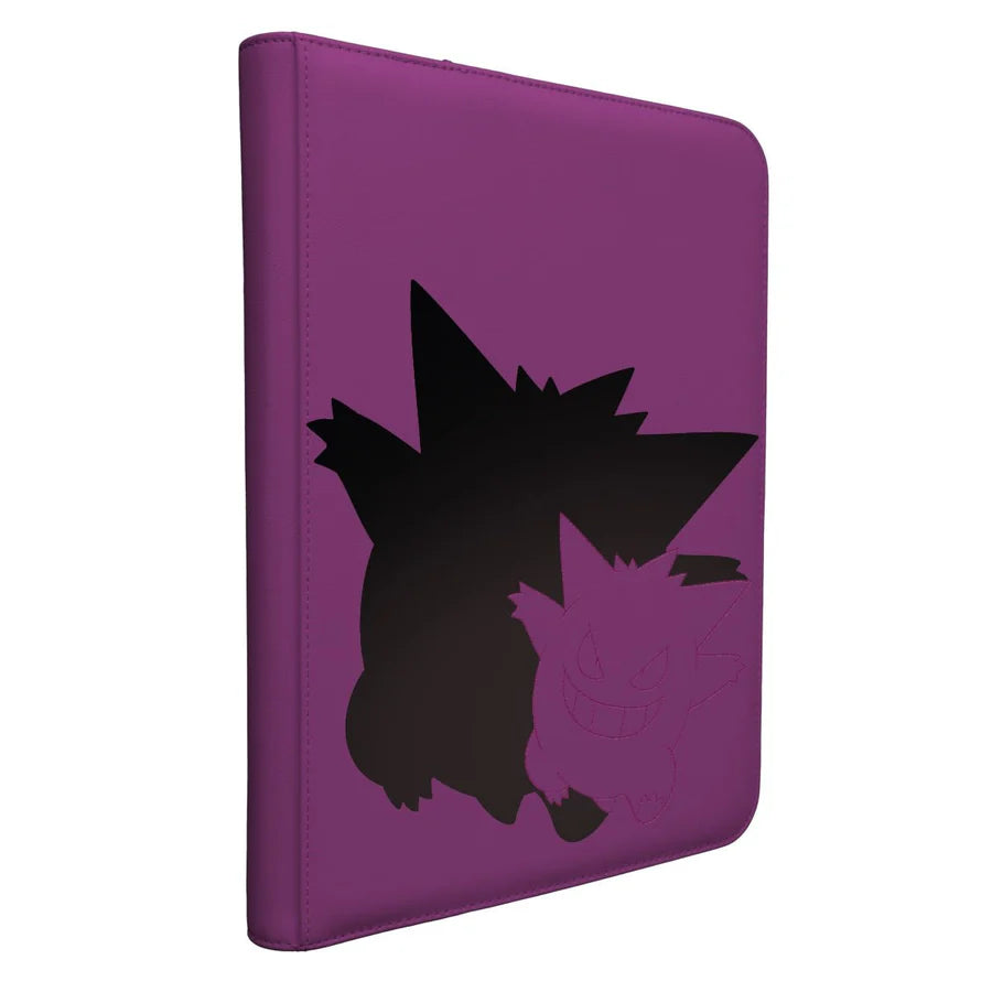 Ultra Pro - Premium Pro-Binder 9 cases Pokémon Fermeture Zip - Elite Series: Ectoplasma / Gengar