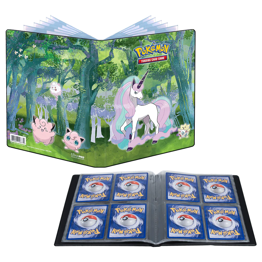 Portfolio A5 Pokémon édition Galopa et la Clairière Enchantée 4 Cases