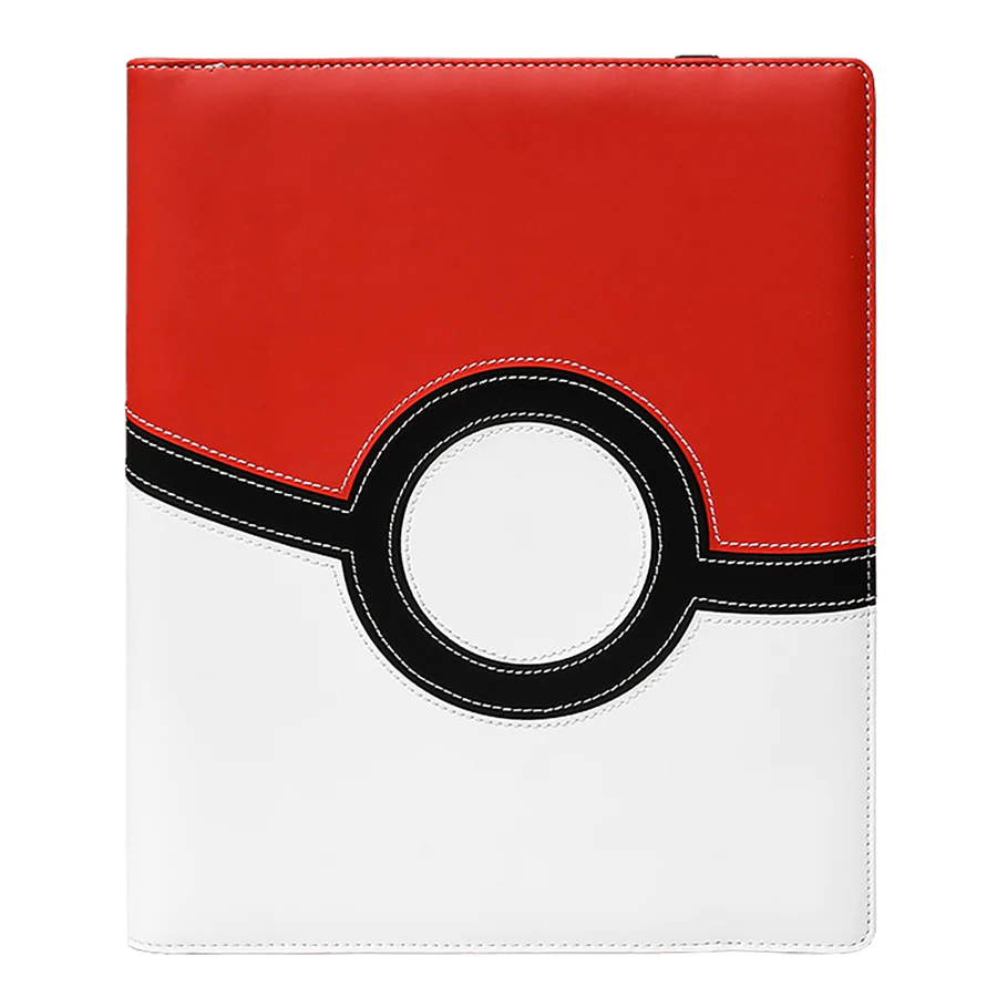 Portfolio Ultra-Pro Pokémon 9 case binder premium similicuir PokéBall