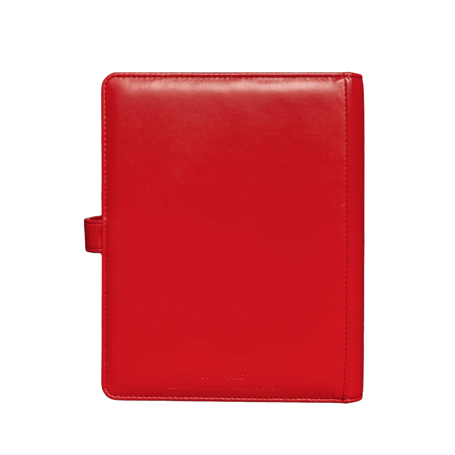 Ultra Pro - Portfolio Pokémon - Premium Red Snap Binder avec bouton pression Poké Ball