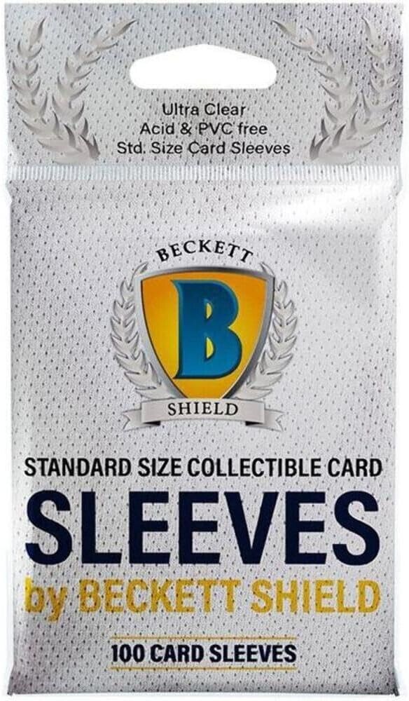 Beckett Shield - 100 protège-cartes - Standard