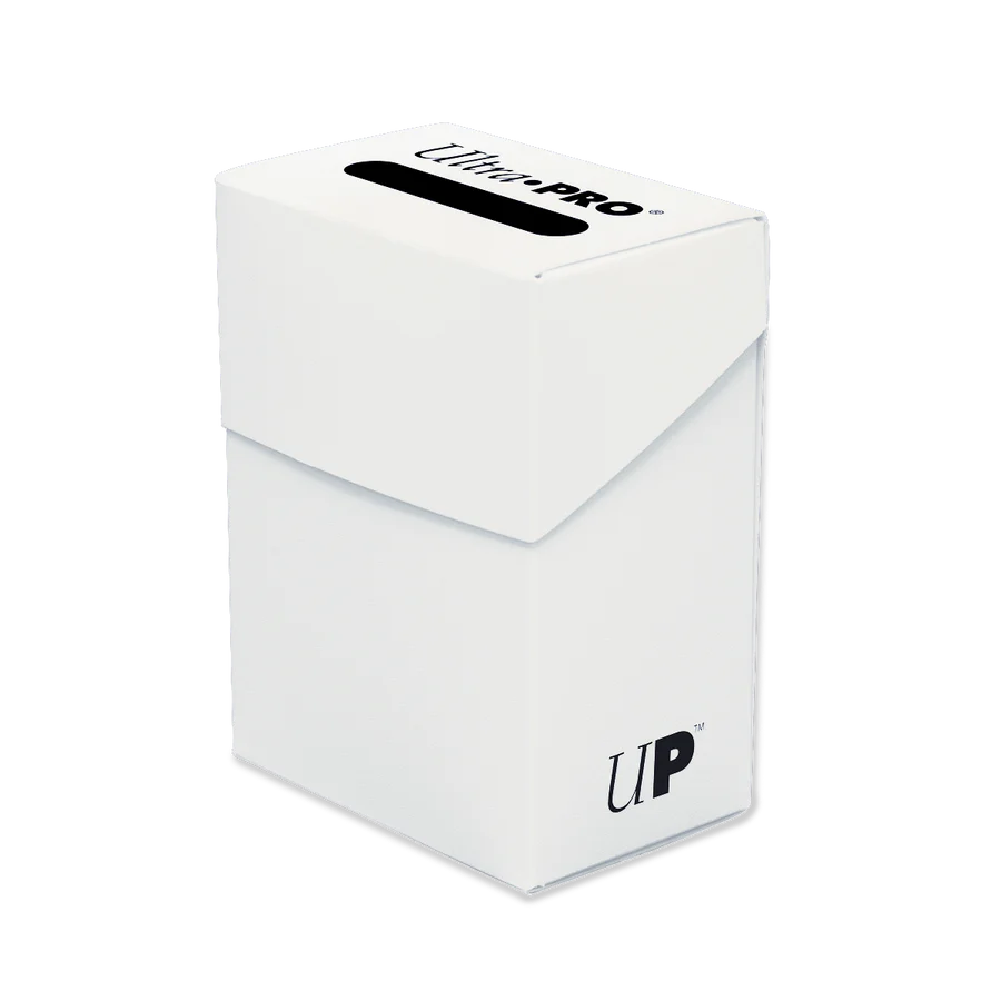 Deck Box Solid 80+ - Ultra Pro - Blanche