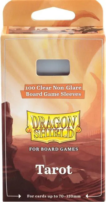 100 protège-cartes transparentes "Tarot" / Booster pokémon Anti-Reflets Dragon Shield