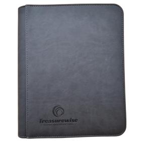 Portfolio TreasureWise pour Toploader - WiseGuard Zip 4 cases - Gris