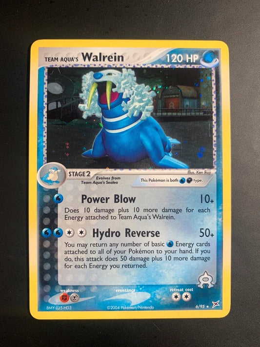 Team Aqua’s Walrein 6/95