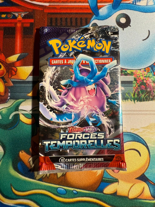 Booster scellé Forces Temporelles Illustration Serpente-Eau