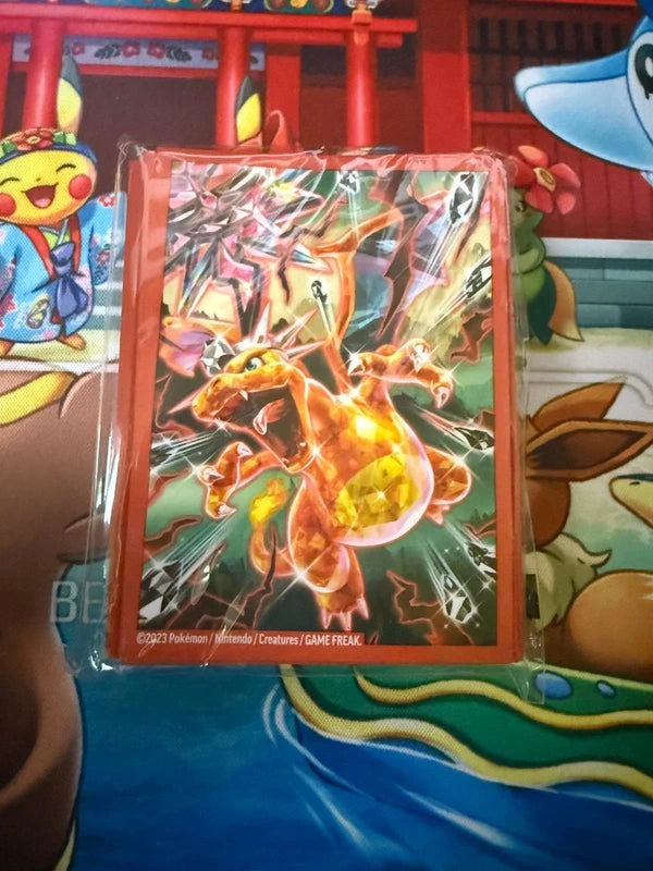 Paquet de sleeves Dracaufeu Téracristal