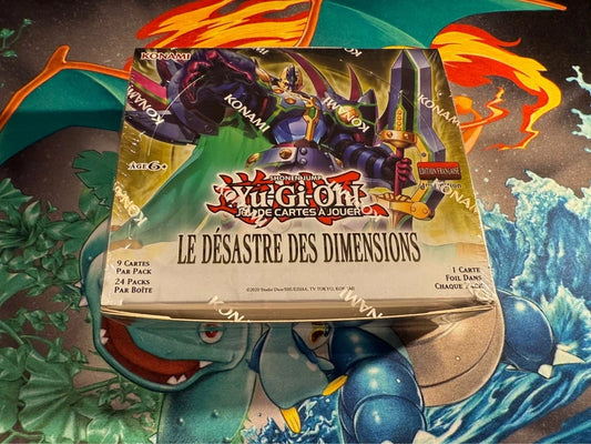 Yu-Gi-Oh! - Konami - Boite de 24 Boosters - Le Desastre des Dimensions
