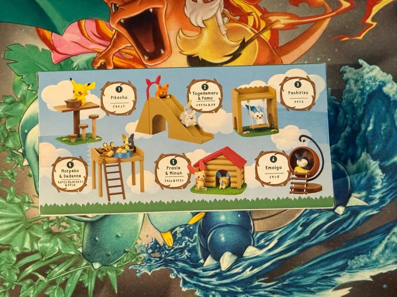 Re-Ment Figurine Diorama Pokémon Playground In The Forest