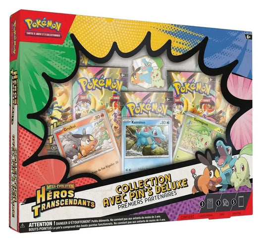 Coffret Collection Pokémon Pin's Deluxe - ME02.5 Héros Transcendants