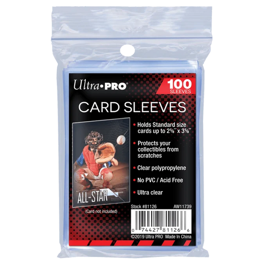 Sleeves - Ultra Pro - Standard x100 - Penny Sleeves Transparent