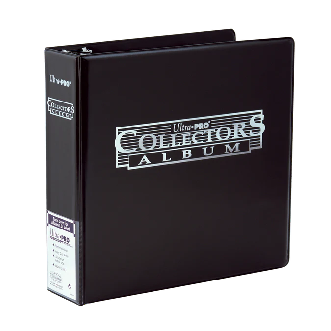 Ultra Pro - CollectorS Album - Classeur à Anneaux Noir