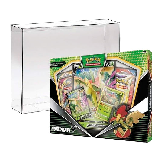 Phoenix Shield - Boite de Rangement - Protection SOUPLE pour Coffret Standard 4 Boosters Pokémon