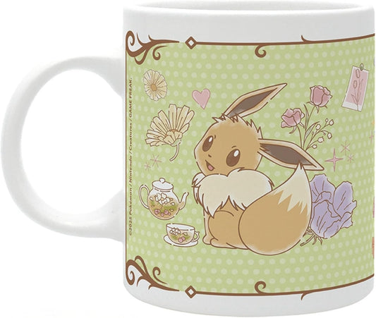 Mug Pokémon Pikachu & Évoli "Pokémon Café" (320 ml)