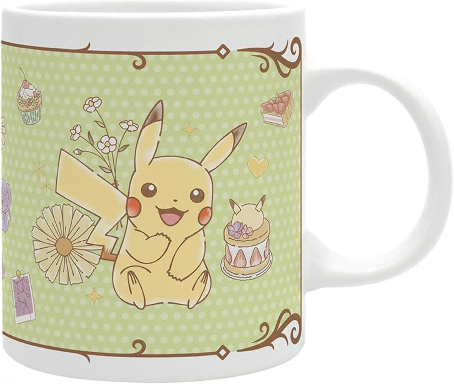 Mug Pokémon Pikachu & Évoli "Pokémon Café" (320 ml)