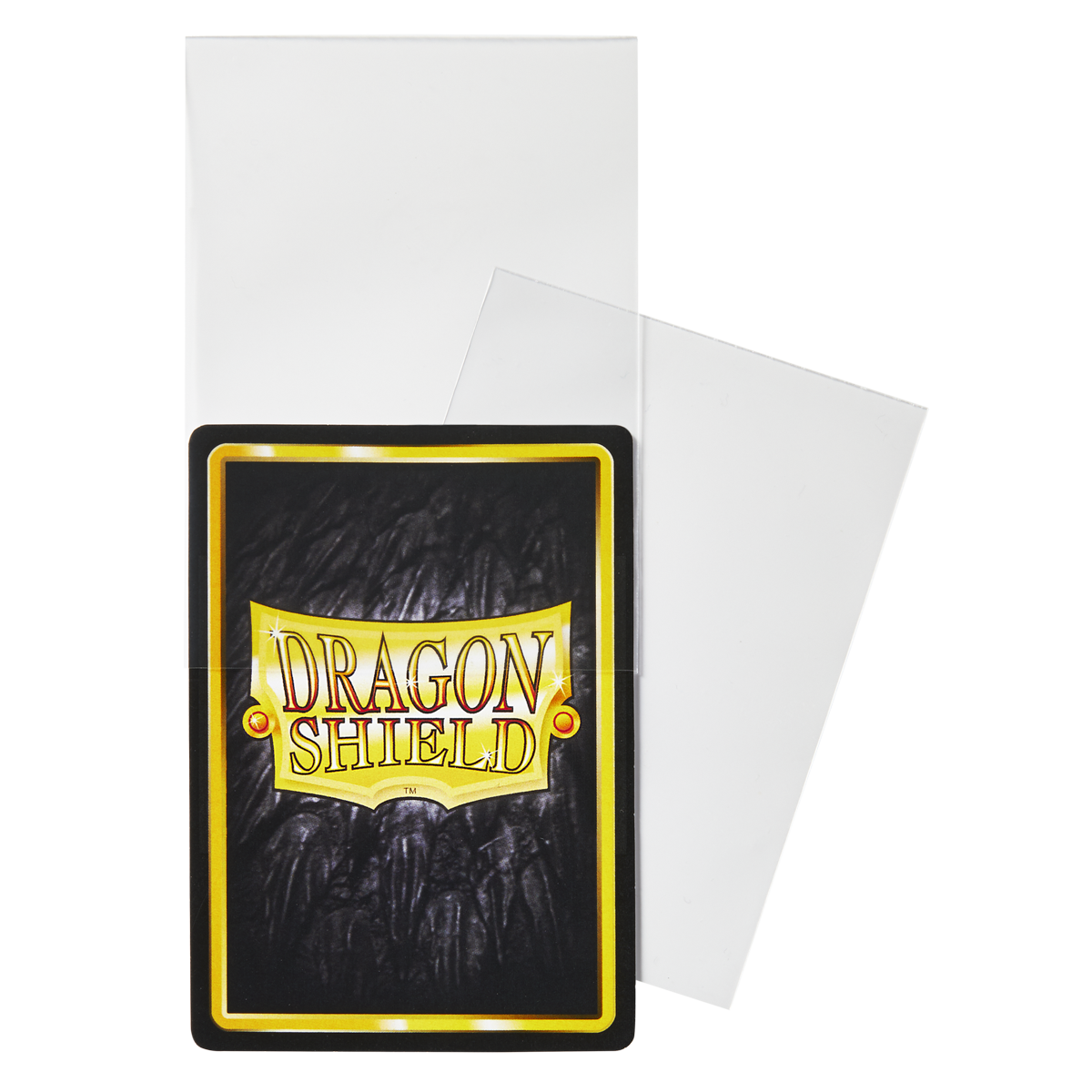 Sleeves - Dragon Shield - 100 protège-cartes Perfect Fit Standard Transparent