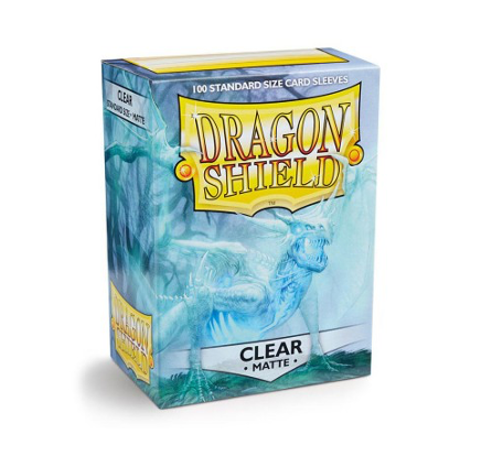 Sleeves Dragon Shield Standard x100 Matte Transparent
