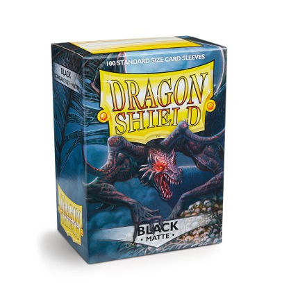 Sleeves Dragon Shield Standard x100 Matte Noir