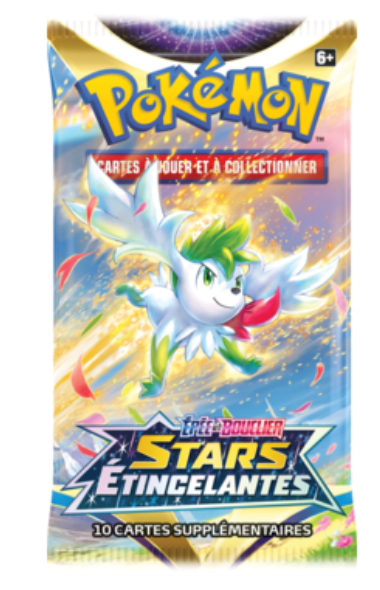 Booster scellé Stars Etincelantes Illustration Shaymin