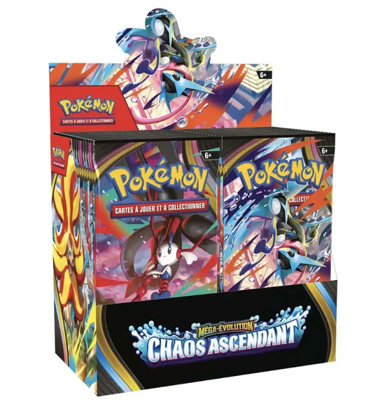 Display scellé Pokémon ME04 Chaos Ascendant