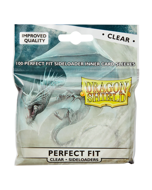 Dragon Shield Perfect Fit Sideloading – 100 Sleeves Standard Transparent